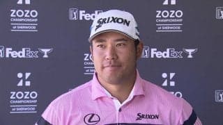 松山英樹「1日5アンダーくらいを目標に」と伸ばし合いのZOZOチャンピオンシップに臨む