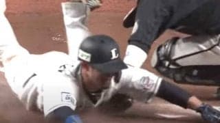 「黒田コーチの凄さ実感」　西武外崎、前進守備を掻いくぐる“奇跡の生還”が話題