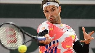  ディミトロフ 逆転で8強入り 