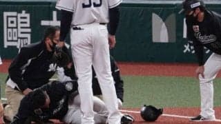 ロッテ、主砲マーティンが「左足関節捻挫」で戦線離脱　前日に負傷交代