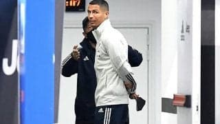 C・ロナウドは未だに新型コロナ陽性反応、バルサ戦に間に合うか