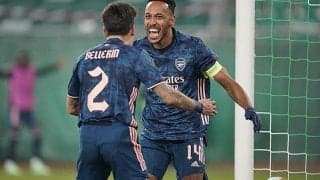 苦戦アーセナルが主力投入で逆転勝利!　北川航也が途中出場でELデビュー!《EL》