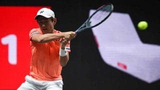 西岡良仁が今季2度目のベスト8進出。次は全仏で勝利した次世代No.1候補と