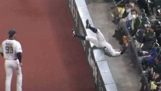 「これで勝利を確信」　西武山野辺、奇跡の“ハンモック併殺キャッチ”に球場どよめき