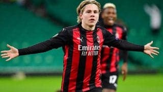 ミラン新戦力ハウゲ、加入後1stゴール！ 「嬉しい。良い時間帯でのゴールだった」