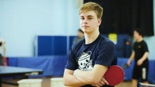 スウェーデン卓球界期待の18歳モーレゴード、右膝手術で全治3ヵ月