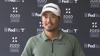 好発進の小平智はショット、パットとも手応え「今日は凄く良い日になりました」