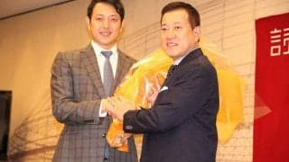 巨人岩隈が引退会見　「僕の全力の一球だった」きっかけは今夏のシート打撃での脱臼