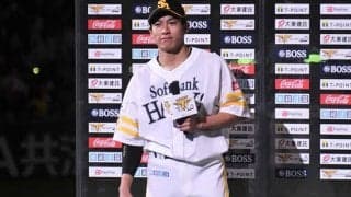 鷹柳田、衝撃の28号2ラン　規格外の一発に「疲れてたので、それが逆に脱力して…」