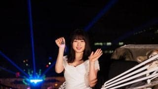 桜井日奈子　光のトンネルを「ドレスのまま駆け抜けたい！」