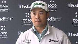 松山英樹「切り替えて一打でも良いスコアで回れるように」　通算3アンダー61位タイで3日目へ