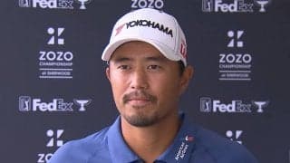 小平智「気持ちよく振れている」　ボギーなしの6バーディで14位タイ