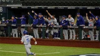 【MLB WS】ドジャース、投打ガッチリ快勝で2勝1敗　筒香は代打でシリーズ初出場も二ゴロ