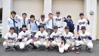 慶大との引退試合　主将最後にホームラン！／オープン戦