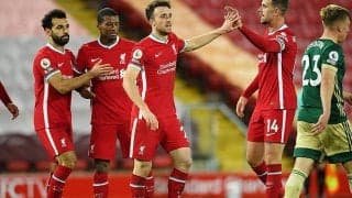 アリソン復帰のリバプール、フィルミノ初弾とジョタのゴールでブレイズに逆転勝利!　南野は終盤に途中出場《プレミアリーグ》