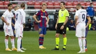 “十八番”VAR発動でクラシコ制したマドリー 『狡猾』なキャプテンに最高評価『7』