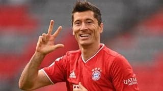 レヴァンドフスキは今季も絶好調！ ブンデス史上最速で10ゴールに達する