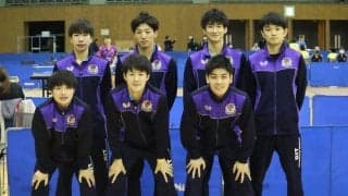 愛工大男子、26季連続98回目のV　松山祐季が最優秀選手賞＜東海学生卓球秋季リーグ＞