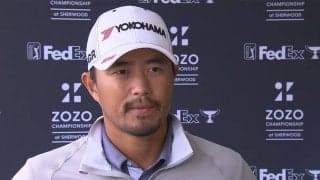 「ガンガン攻めていきたい」日本勢最上位の小平智が最終日へ意気込み