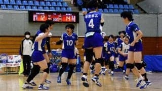 関東一番乗りは山梨・帝京三　１４年ぶりの全国切符／春高バレー