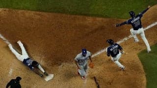 【MLB】レイズ“ずっこけ生還”で逆転サヨナラ　WS奇跡の結末に米ファン大興奮「何だこりゃ!!!」