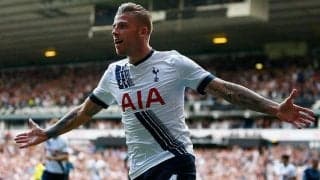 ベルギーの万能DFアルデルヴァイレルトが決めたトッテナム初ゴールは豪快なヘディング弾【ファースト・ゴールズ】