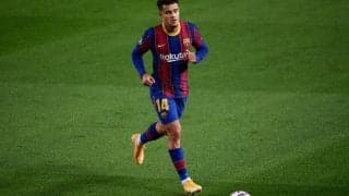 コウチーニョがクラシコでハムストリングを負傷、CLユーベ戦欠場へ