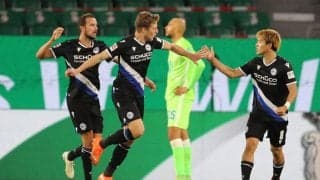 堂安がアシストもビーレフェルトはヴォルフスブルクに敗れて3連敗《ブンデスリーガ》