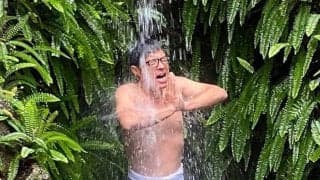 くじが当たる噂の「滝行」に今年は某球団も…名古屋の名物“疫病神”アナの通じた願い