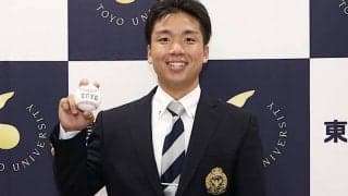 [硬式野球]村上頌樹、ドラフト５位で阪神タイガースへ ！「憧れの藤川球児投手のように」