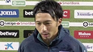 移籍後初ゴールのレガネス柴崎岳がゴールと試合を振り返る「ハードワークを約束」