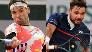  ディミ/ワウリンカ組 初戦敗退 