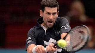  ジョコ 同胞に苦戦も初戦突破 