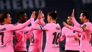 CL2試合連続弾のデンベレ＆メッシ、ユーヴェに0-2勝利でバルサは単独首位に