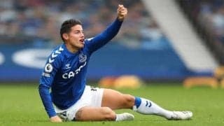 ハメス・ロドリゲス “ゴールデンボール”に炎症を起こしてパフォーマンス低下