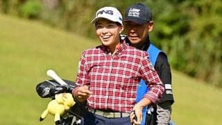 渋野日向子がホールインワン達成　本人も驚き顔「おぉー!!」、国内復帰戦いきなり快挙