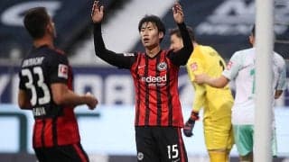 鎌田&長谷部先発フランクフルトと大迫途中出場のブレーメンによる日本人対決はドロー決着《ブンデスリーガ》