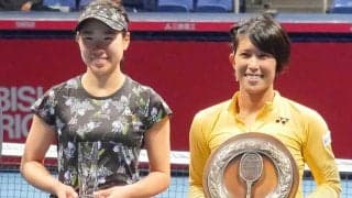 秋田史帆、日比野菜緒を破り「全日本テニス選手権」初優勝。男子は23歳中川直樹が初優勝