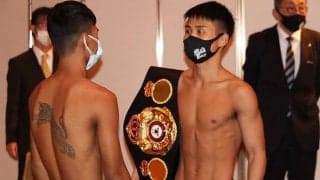 井上尚弥に「いい流れで続きたい」　京口紘人、コロナ禍の国内初世界戦へ計量パス