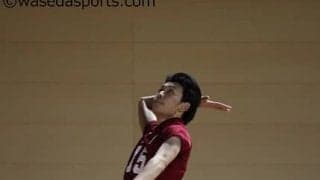 正セッター中村不在のなか、中大にストレート勝利を収める！