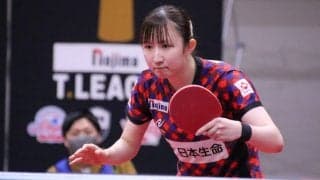 高校3年生が特別な“引退試合”　現役最後の相手は早田ひなと水谷隼＜卓球ドリームマッチ＞