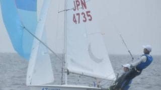 【ヨット部】　全日本インカレ２日目は４７０級が健闘し、優勝争いへ