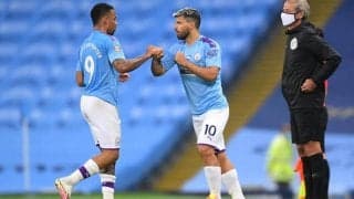 ジェズスが練習復帰、アグエロは代表ウィーク明けに復帰か