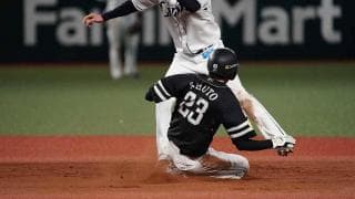 鷹・周東、盗塁の量産ペースも驚異的!?　143試合制なら福本氏超えも可能か