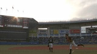 マリンでまた西日まぶしくて試合中断…3日前には再開後に流れ変わりロッテが逆転