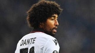 アンジェ戦で負傷のダンテが左ヒザ前十字靭帯断裂で長期離脱に…