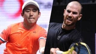 西岡良仁、パリ大会2回戦「頑張ります」。前週準Vマナリノと初対戦へ