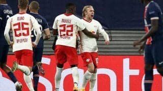 昨季準決勝再現カードはライプツィヒがリベンジ!　PSGは2人退場に序盤のPK失敗響く…《CL》