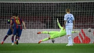 バルサ、メッシPK＆ピケ弾で勝利もD・キエフ相手に苦戦...復帰した守護神がピンチを救う！