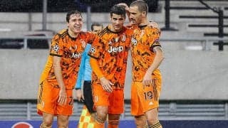 モラタ＆ディバラ弾で4発快勝のユベントスがGS2勝目を飾る！《CL》